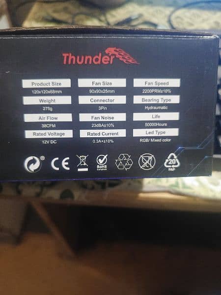cpu cooler/ heatsink Thunder Piren rgb 4