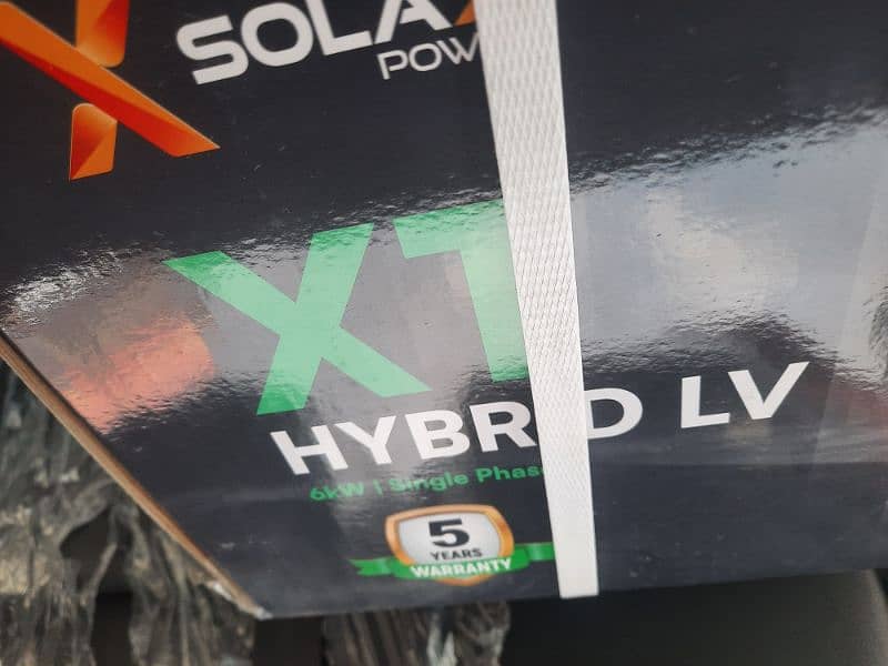 Solax hybrid 6 KW IP 65  lv model 2