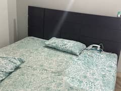 Double Bed with Sealed Pack Mattress