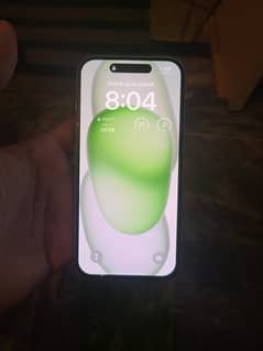 iPhone 15 Green Just Box Open JV