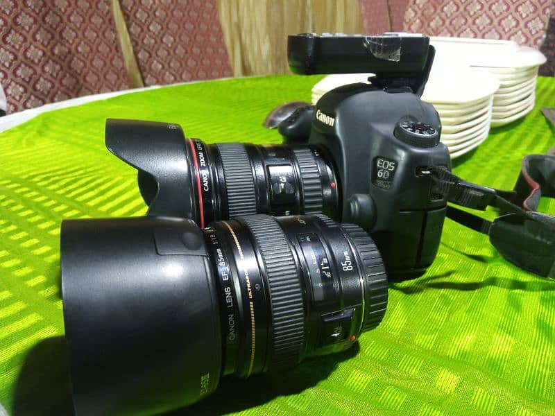 Canon 6D BoDy lens 17 40 USM 4l 85mm 1.8 canon original 3