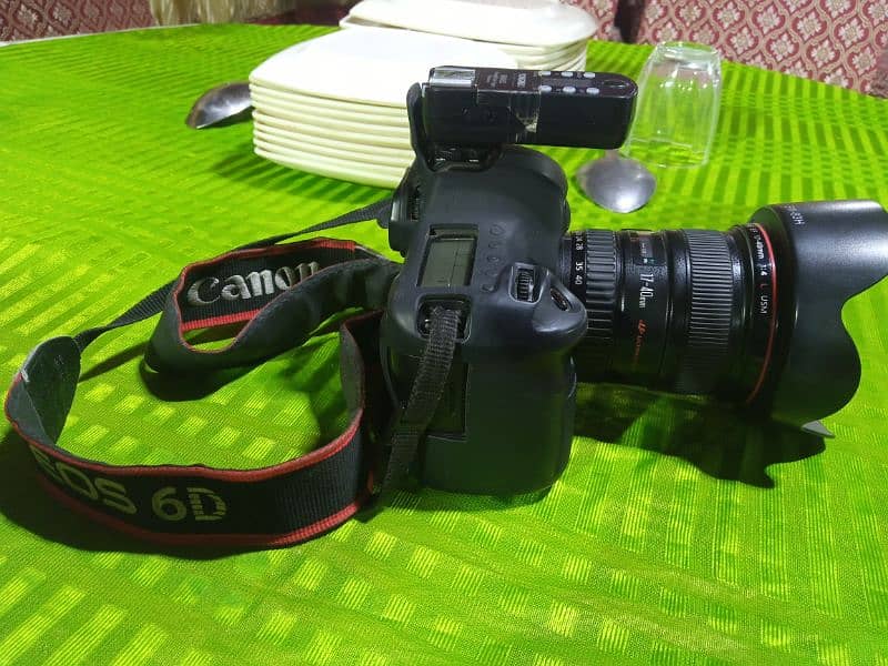 Canon 6D BoDy lens 17 40 USM 4l 85mm 1.8 canon original 5