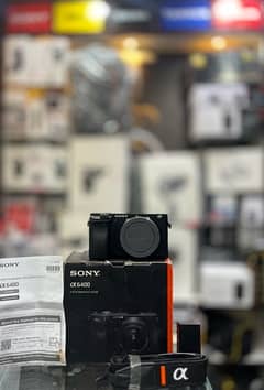 Sony a6400 body only (Complete Box) 2k sc only