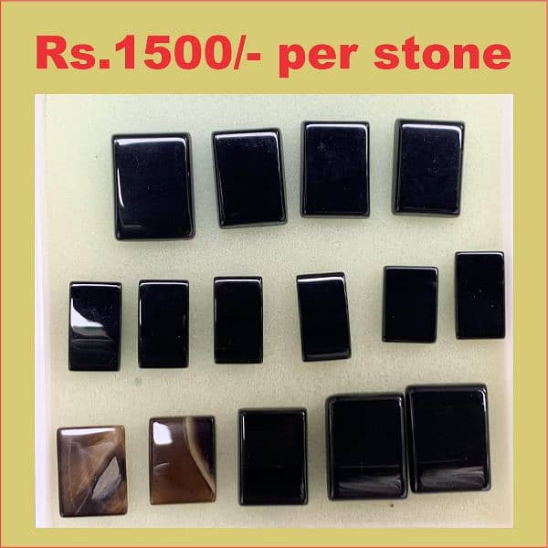 Neelam Stone - Pukhraj Stone - Ruby Feroza Aqeeq Stone prices 17