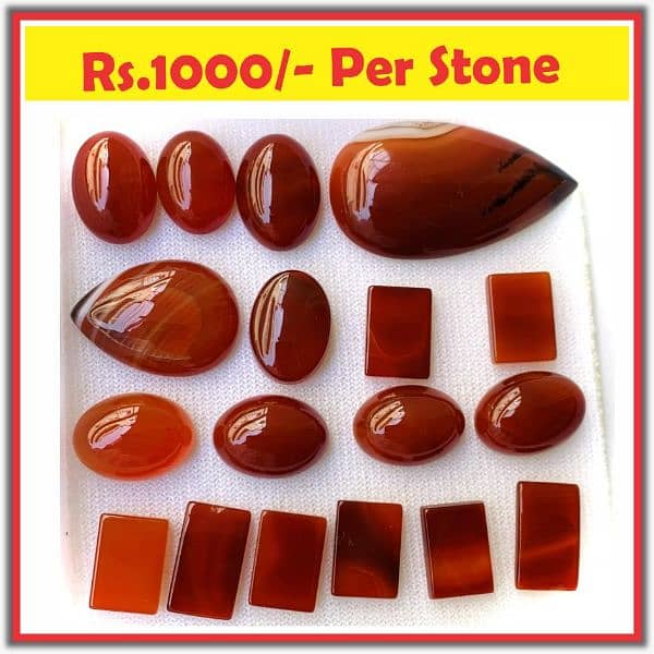 Neelam Stone - Pukhraj Stone - Ruby Feroza Aqeeq Stone prices 18