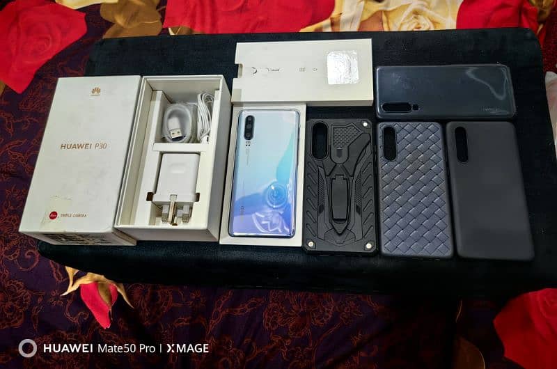 Huawei P30 Official PTA Full Box (Panel Replaced) 1