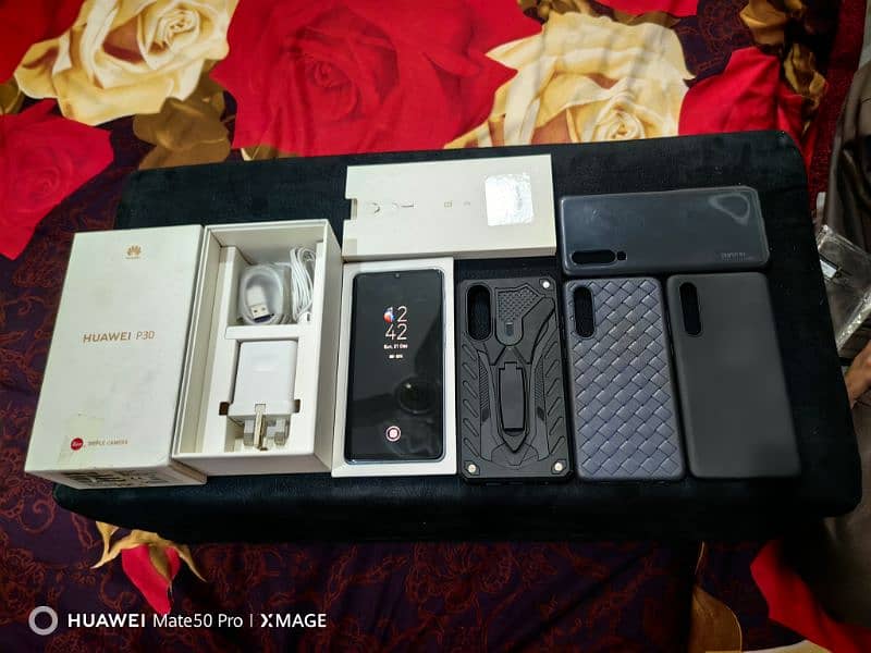 Huawei P30 Official PTA Full Box (Panel Replaced) 12