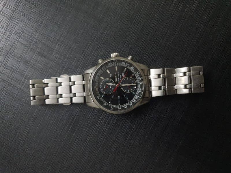 Seiko Chronograph Quartz Tachymeter SNN153P1 100m 0