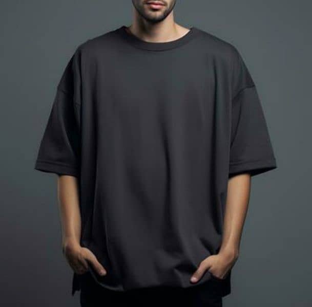 wholesale relax fit Drop Shoulder T shirts 0