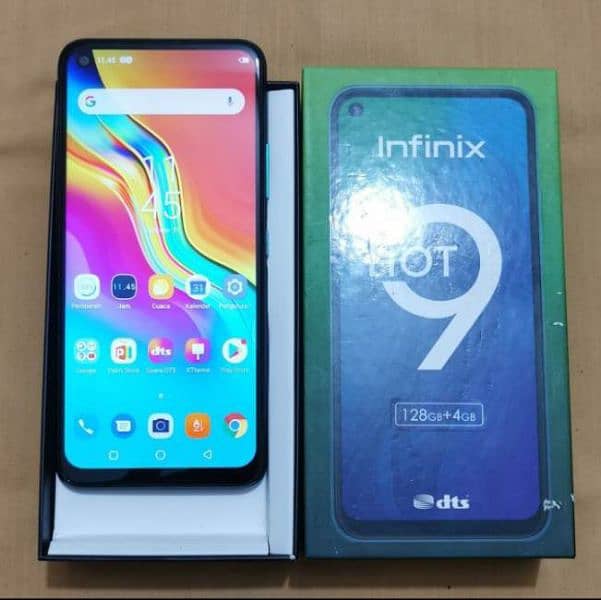 Infinix Hot 9 4/128Gb With Box 1