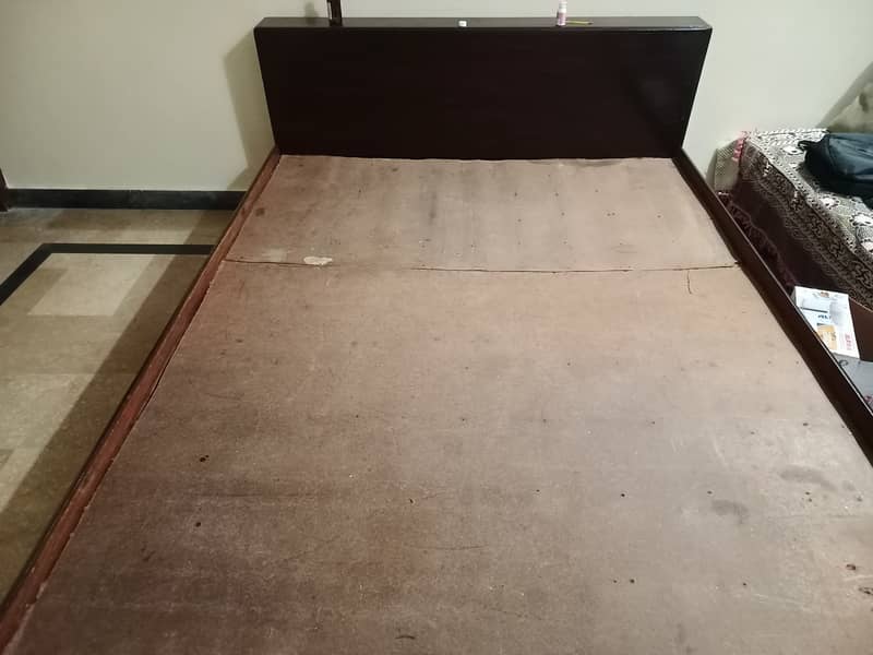 Queen Bed with mattress 1