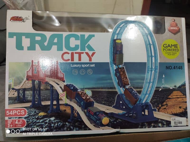 Track city train for kids 1