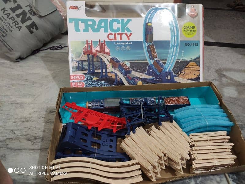Track city train for kids 4