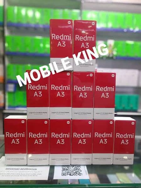 REDMI A3 4/64 ONE YEAR WARRENTY OFFICIAL PTA APPROVED 3