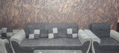 sofa set 5 seater with centre table 0