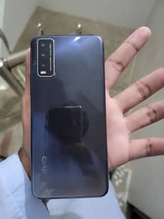 Vivo Y20 4/64 black Colour with box & Charger Pta Approved