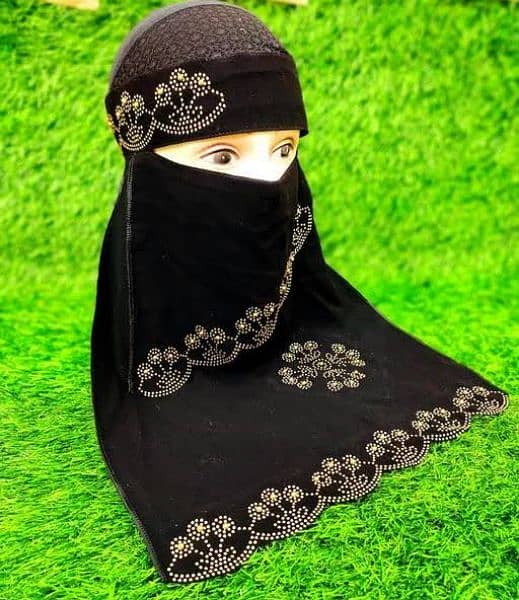 Forehead Naqab Saudi Naqab for Hijab and Abayas 1