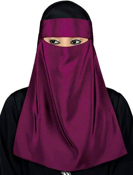 Forehead Naqab Saudi Naqab for Hijab and Abayas 3