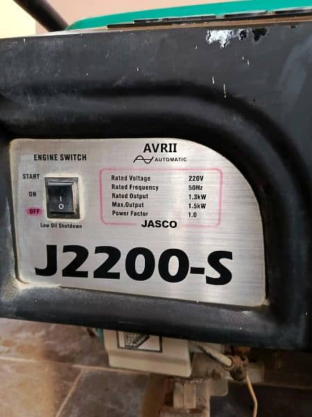 jasco Generator 1.5kw 5
