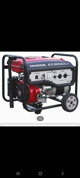 Honda generator EZ3000CX 2.5kva 4
