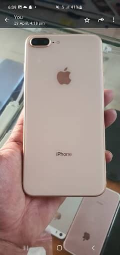 apple iPhone 8plus 256gb pta approved 10/10 condition wifi range kam h 0