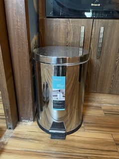 Homeatic Classic Stainless Steel Waste Bucket