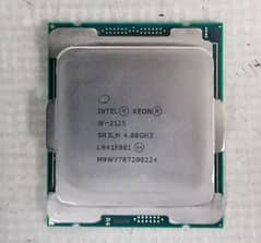 Intel xeon w-2125 4.0Ghz turbo 4.5ghz Quad core