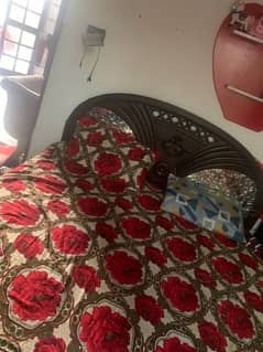 Double bed with mattress 0