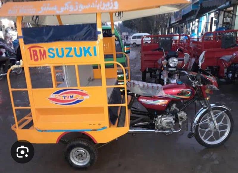 Untied Rickshaw TBM Body 6 seater for sale 1
