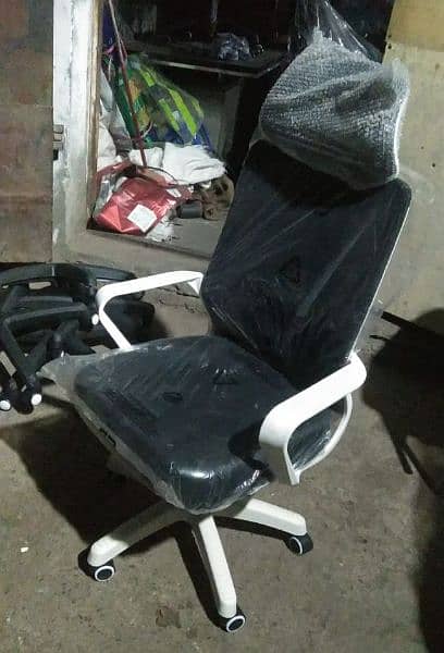High back White Mesh Chair/Chinese Chair/Office Chair/Gaming Chair 2