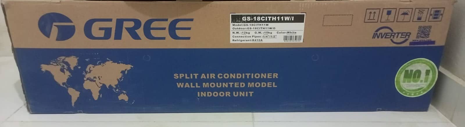 Gree GS-18CITH11W 1.5 TON Split Air Conditioner 1