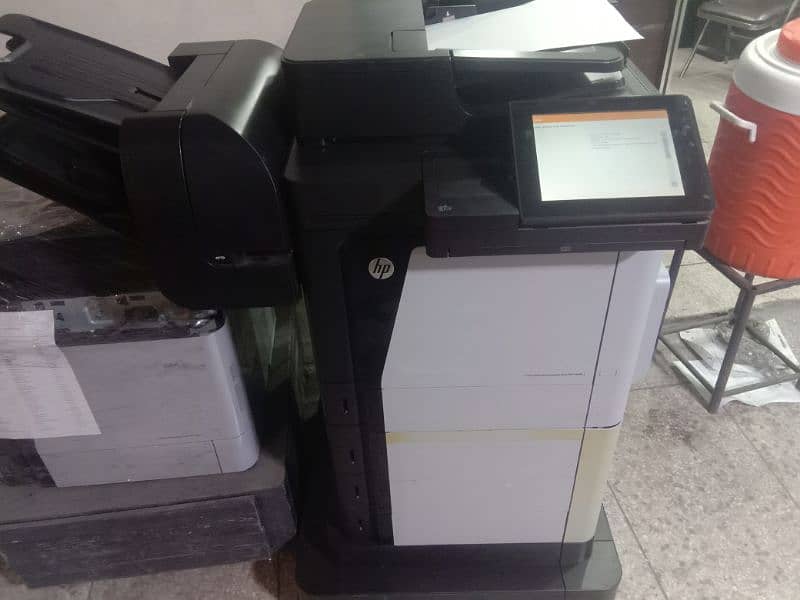 HP color laser MFP 680 scanner copier printer 3 in 1 2