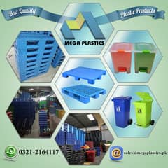 Plastic Pallets Dustbins and buckets Manufacturer in Pakistan