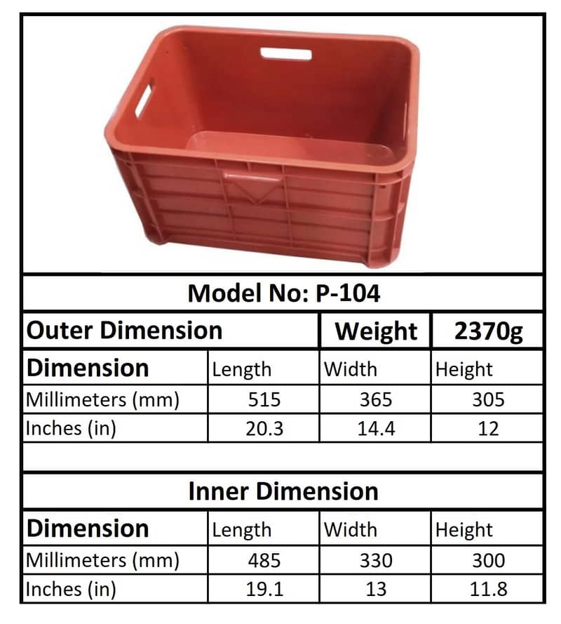 Plastic Pallets Dustbins and buckets Manufacturer in Pakistan 15