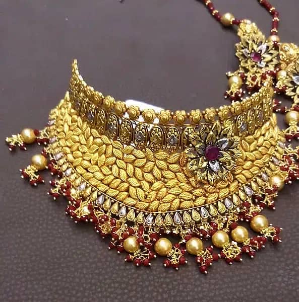 Gold Sets | Customized Gold Sets | Gold bridal set's 11