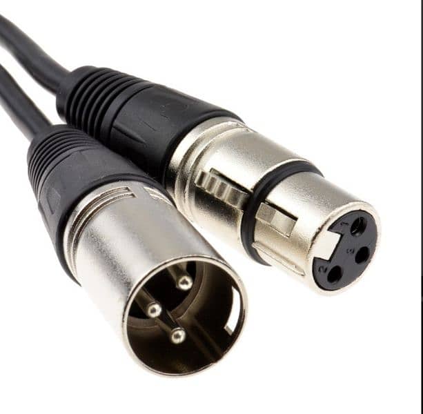 Microphone 3-Pin XLR Male to Female Audio Cable 1