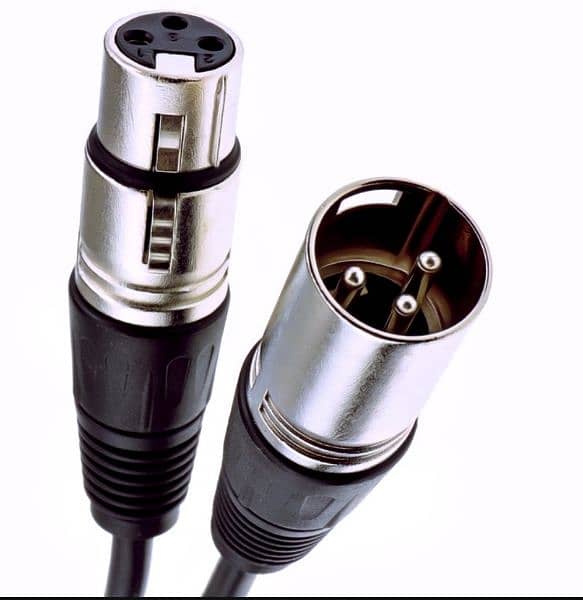 Microphone 3-Pin XLR Male to Female Audio Cable 2