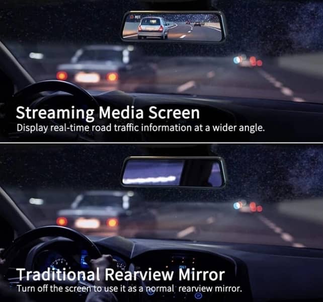 vantop car dash mirror camera 3