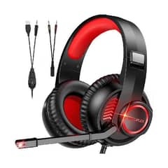 Nulliplex N2 Gaming Headset Red LED
