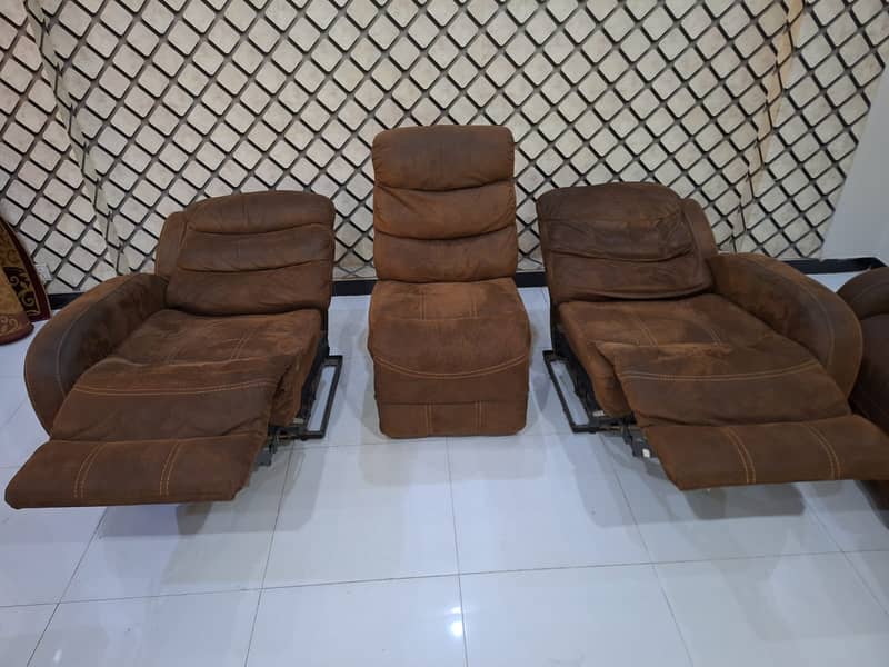 Imported Recliner Sofa Set 3