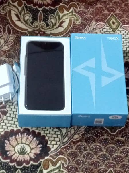 sparx neo x 4gb ram 64gb rom all ok with complete box exchange posible 1