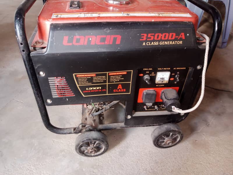 Loncin generator 3