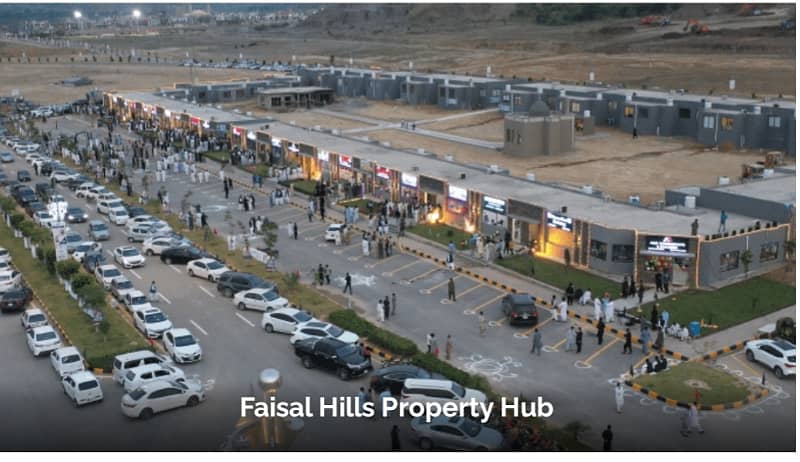14 Marla Park Face For Sale in Faisal hills taxila. 14