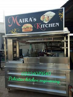 6 ft Cunter hot plate with shawarma Machine