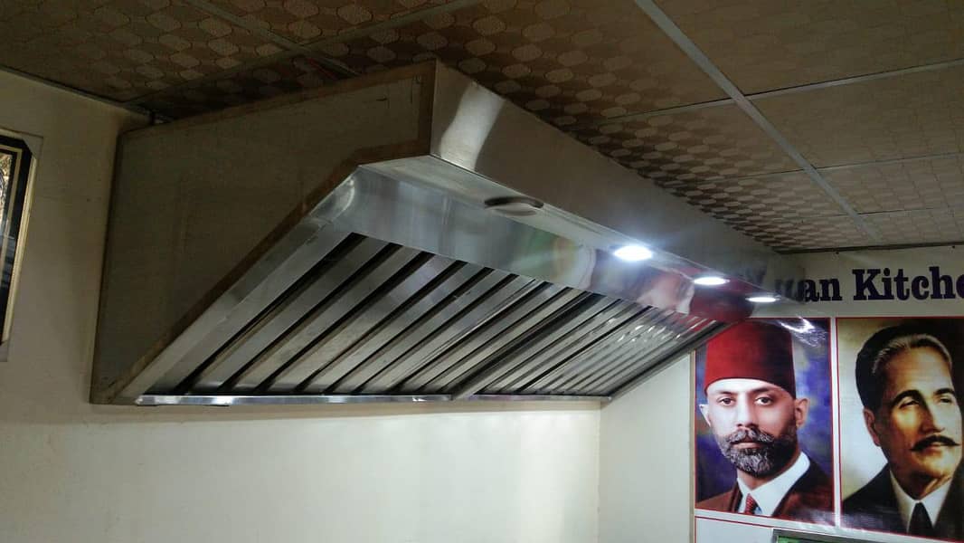 Exhaust hood 8 ft with filter re ft 13500 18 gs non magnet 2