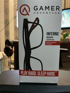 Gamer advantage inferno Glasses for Gaming and better sleep.