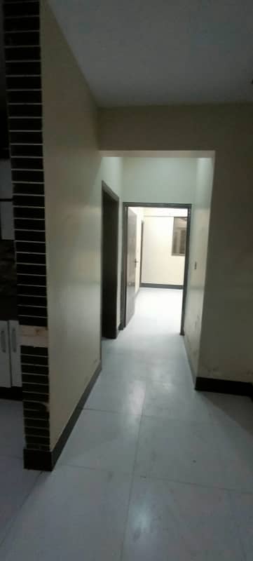 New Flat 4th Floor (48 Lacs)(R. income 25 K) For Sale at Liaquatabad 1 6