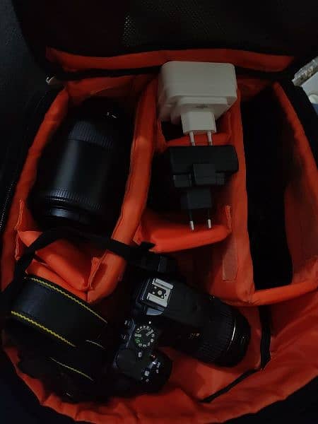 Nikon D 3500 with full kit 4