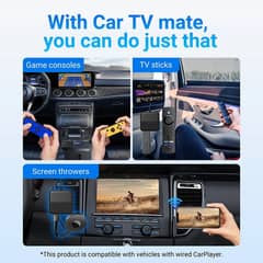 Ottocast Car TV Mate android auto wireless carplay