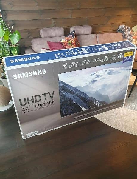 Samsung 55AU7000 UHD 4K 55 Inch Smart LED TV Original 9